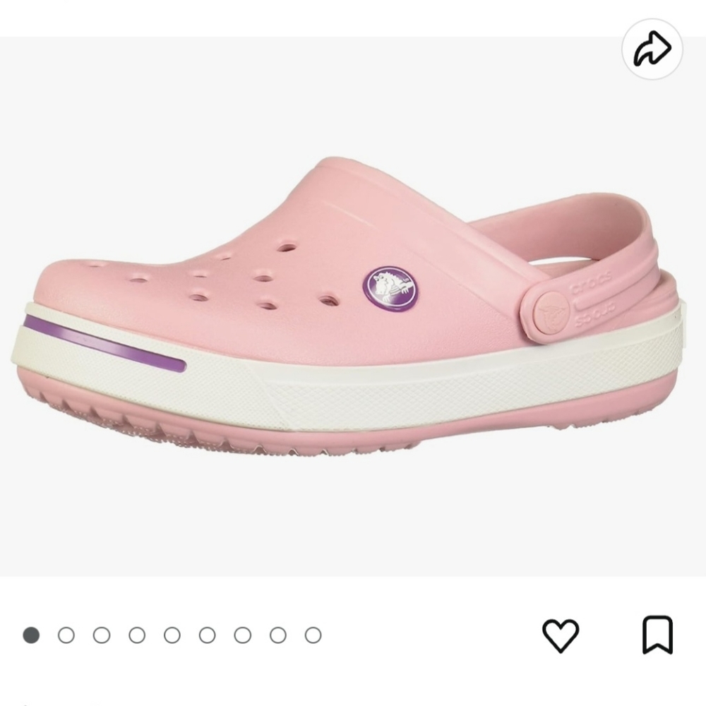 Pink Crocs